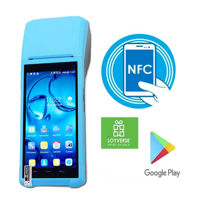 4 Core Android 8.1 Handheld Wireless نقاط البيع آلة Terminal 8G 16G