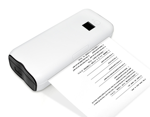 طابعة لاسلكية محمولة صغيرة BT Document A4 Paper Printer 210mm