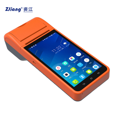 Android Payment Handheld نقاط البيع Terminal 4g نقاط البيع Portable مع طابعة مدمجة