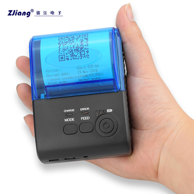 طابعة حرارية صغيرة محمولة تعمل بتقنية البلوتوث 58 مم ZJ-5805