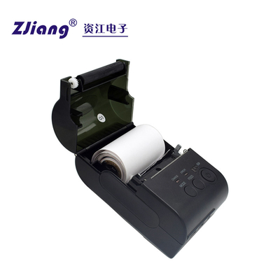 طابعة الإيصالات المحمولة ZJIANG جيب صغير 58mm لأجهزة أندرويد أبل