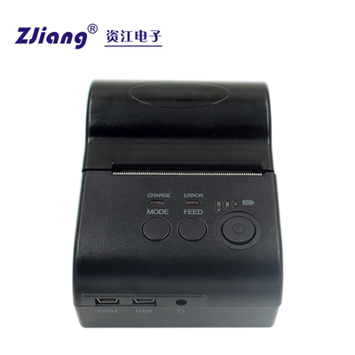 طابعة الإيصالات المحمولة ZJIANG جيب صغير 58mm لأجهزة أندرويد أبل