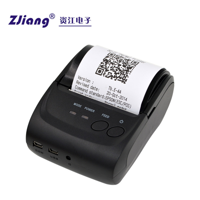 ZJIANG 58mm طابعة حرارية صغيرة محمولة للبيع بالتجزئة نقاط البيع Printer System