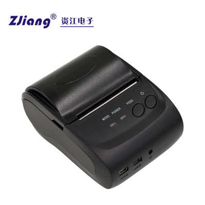 ZJIANG 58mm طابعة حرارية صغيرة محمولة للبيع بالتجزئة نقاط البيع Printer System