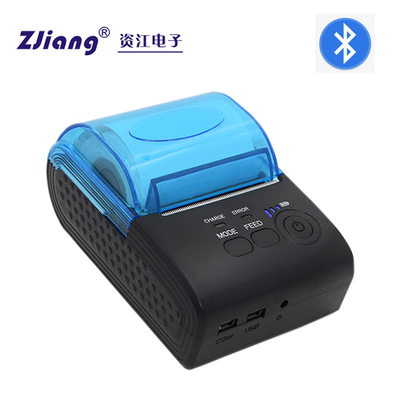 طابعة لاسلكية Zijiang 58mm صغيرة للسفر تعمل بنظام Android IOS Portable Wifi Printer