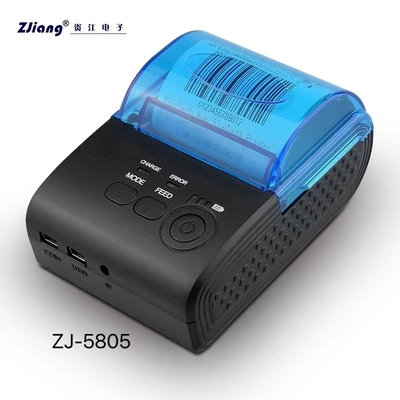58mm USB طابعة بلوتوث حرارية صغيرة لإيصالات Android IOS نقاط البيع