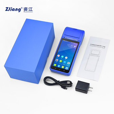 Android 8.1 PDA POS Terminal Mobile Mini محمول مع طابعة 58 مم