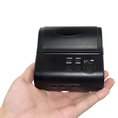 ZJ8001 Mini Smart 80mm Portbale Mini طابعة حرارية بلوتوث 4.0 لطباعة الفاتورة