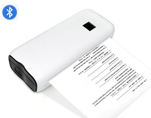 203 ديسيبل متوحد الخواص Usb بلوتوث طابعة ورقية صغيرة محمولة A4 للاستخدام في المكتب أو المنزل